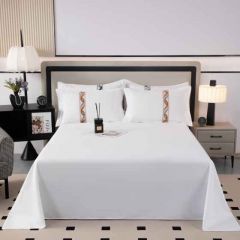 回禾酒店床单，创e家宾馆床单（刺绣另外拍）（2月5日-2月27日不发货）