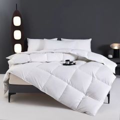星级酒店羽绒被子被芯鸭绒被 羽绒被芯  ，40全棉防羽布，70%白鸭 1.2床170*230