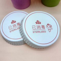 酒店一次性纸质杯盖纸杯盖 7.5cm直径 5000张